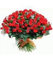 Букет из 201 красной розы 40 см